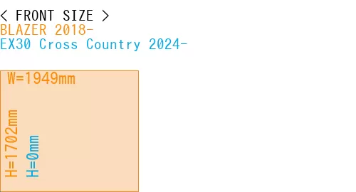 #BLAZER 2018- + EX30 Cross Country 2024-
